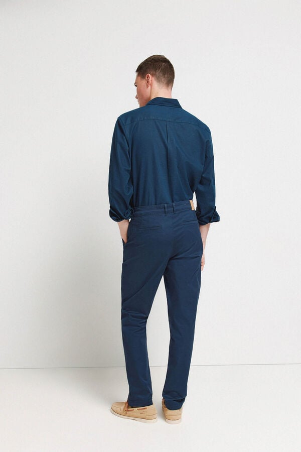 Springfield Cal&ccedil;as chino slim fit azul