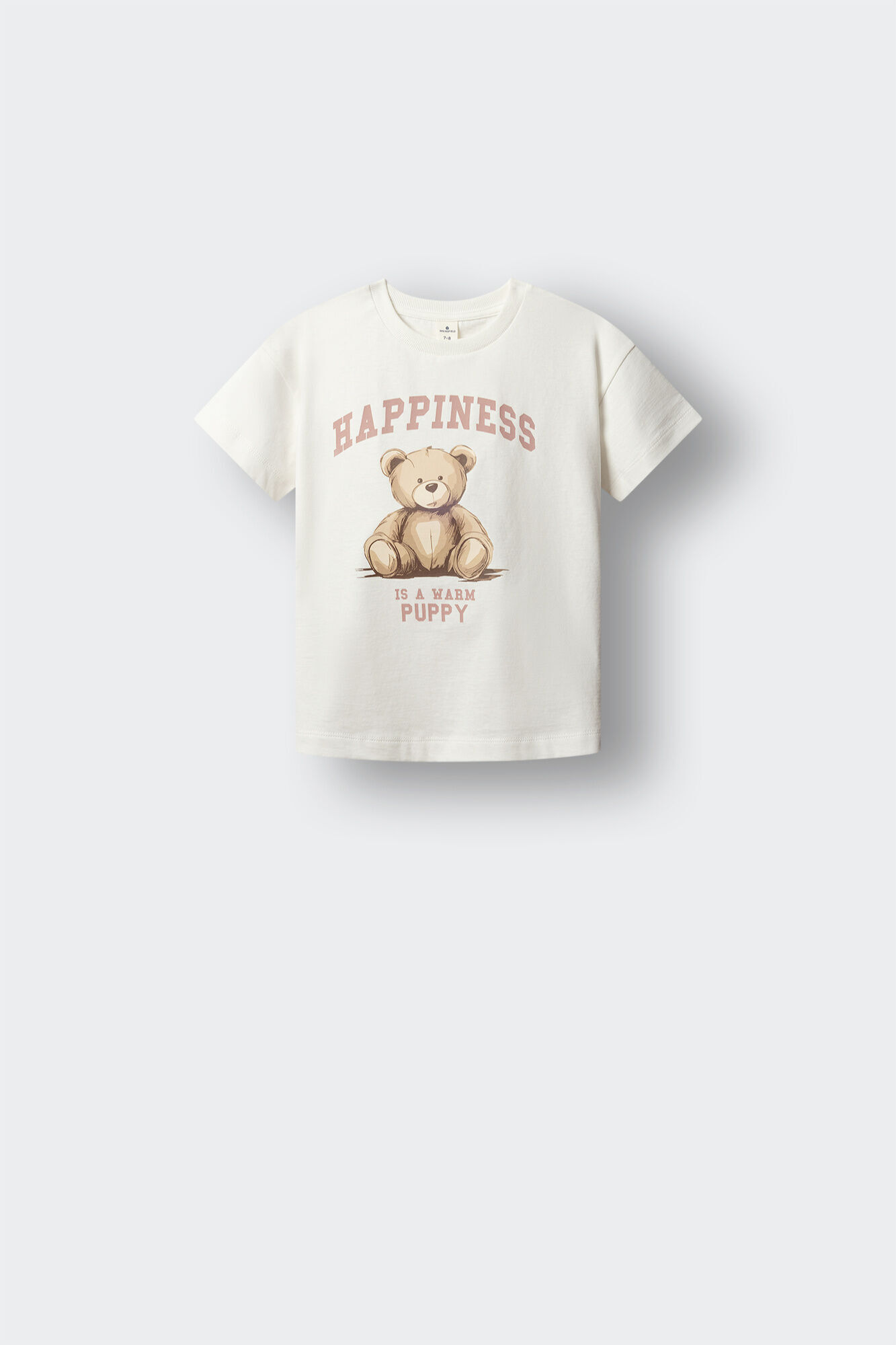 Springfield Kids T-shirt de manga curta hapiness menina