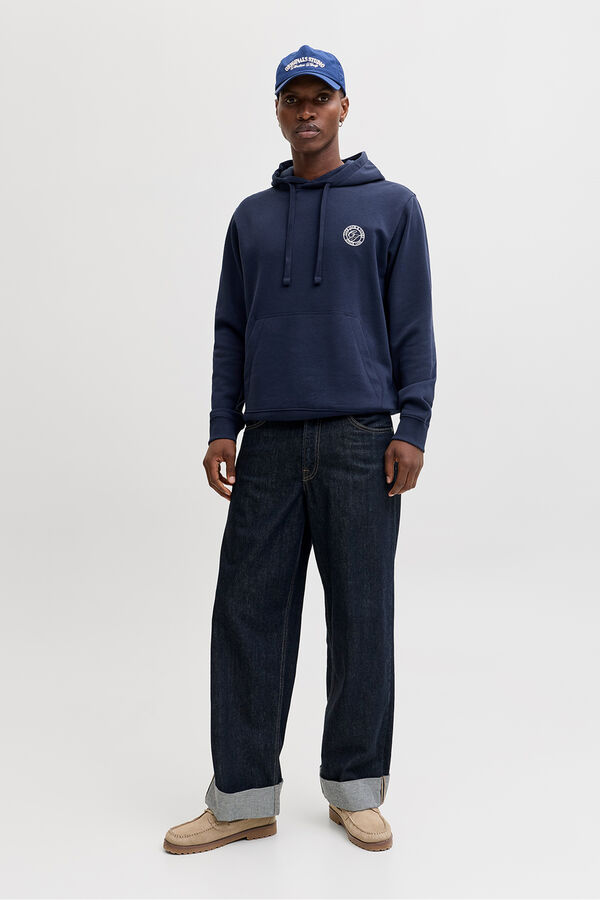 Jack & Jones Sweatshirt capuz azul