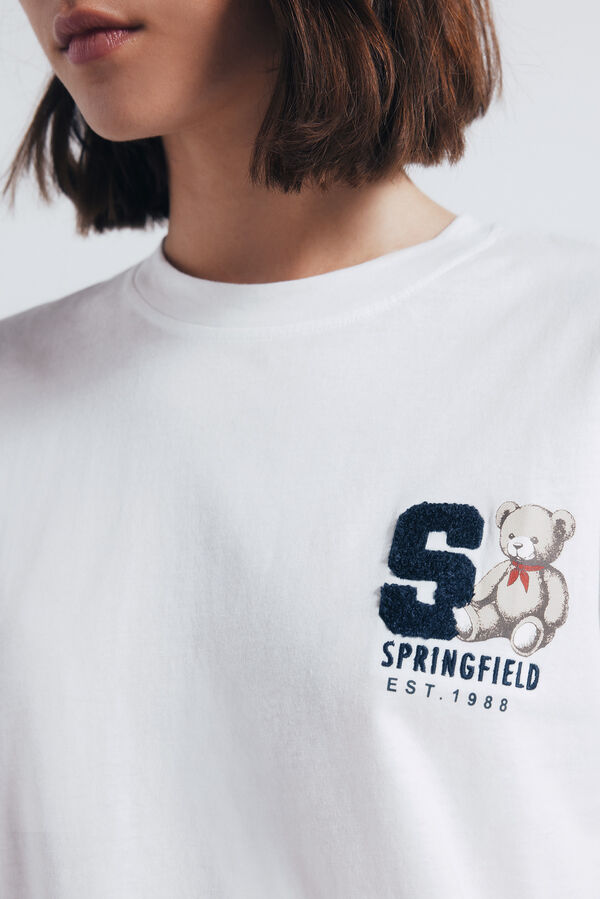 Springfield Camisola gráfica estampado