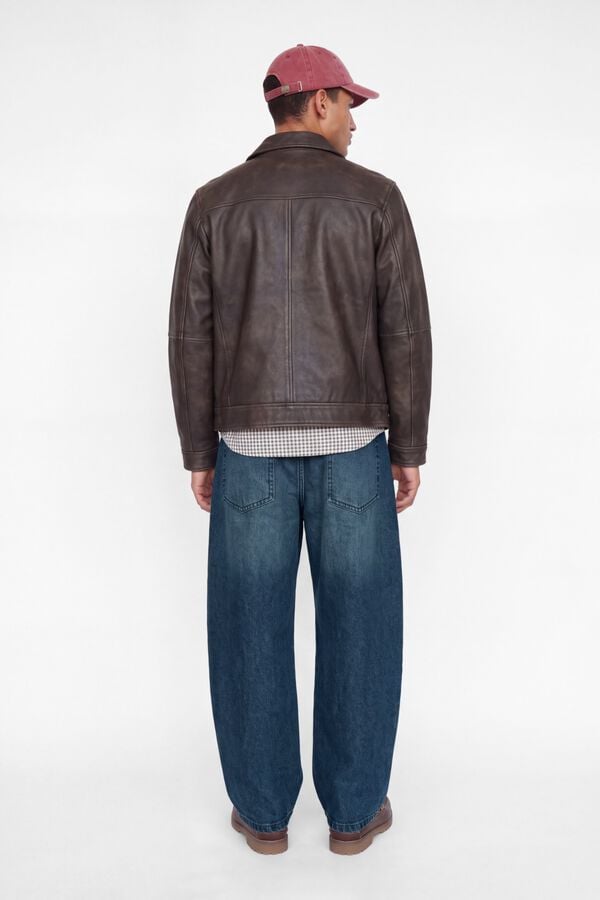 Jack & Jones Cal&ccedil;as jeans barrel azul