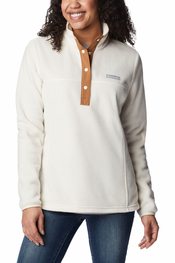 Forro polar com fecho de pressão médio Columbia Benton Springs™, Sweatshirts de mulher