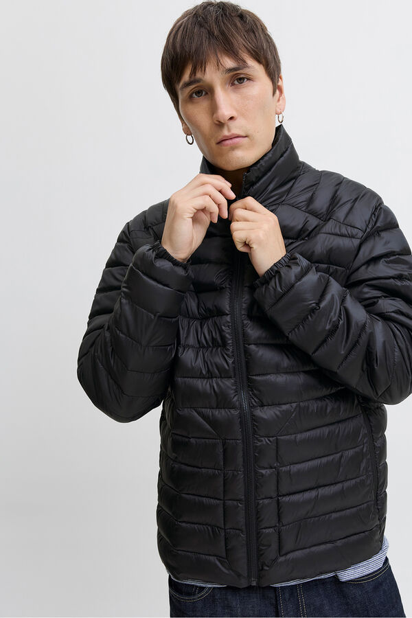 Jack & Jones Lightweight puffer jacket black