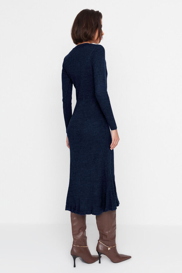 Trendyol Vestido midi azul