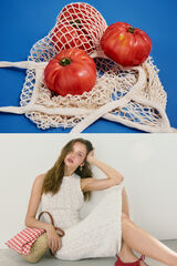 High Spirits Vestido Tulip Caqui escuro