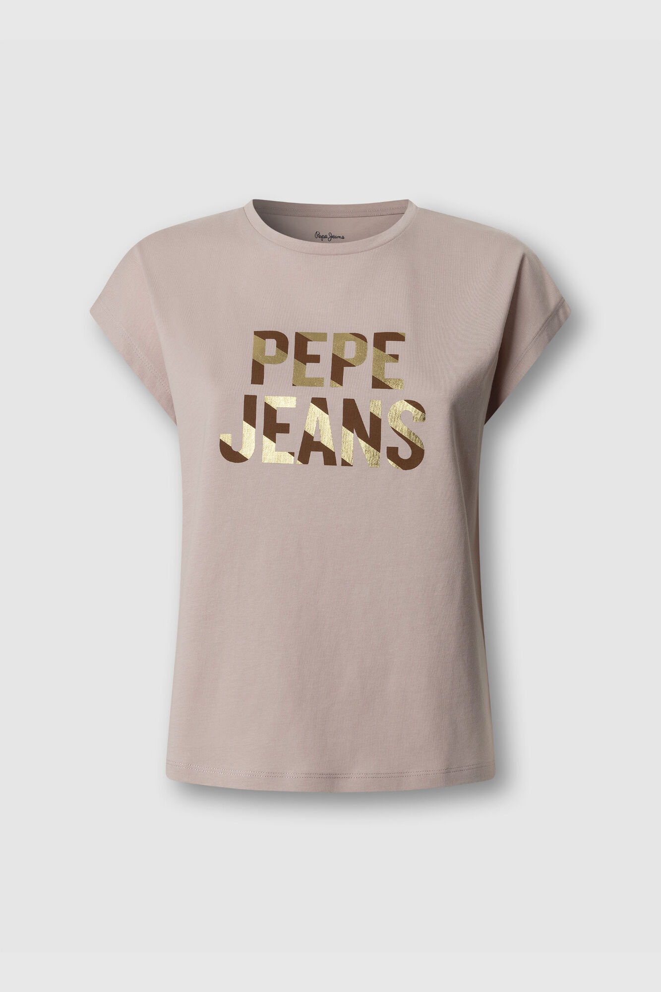 Pepe Jeans T-shirt logo de manga curta
