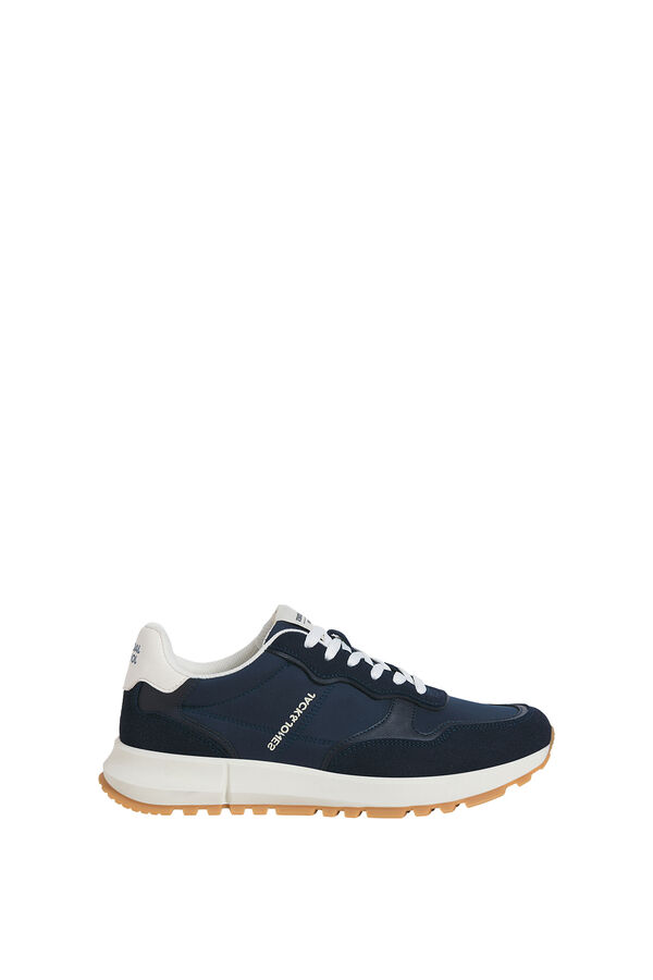 Jack & Jones Sapatilhas desportivas com sola de borracha azul