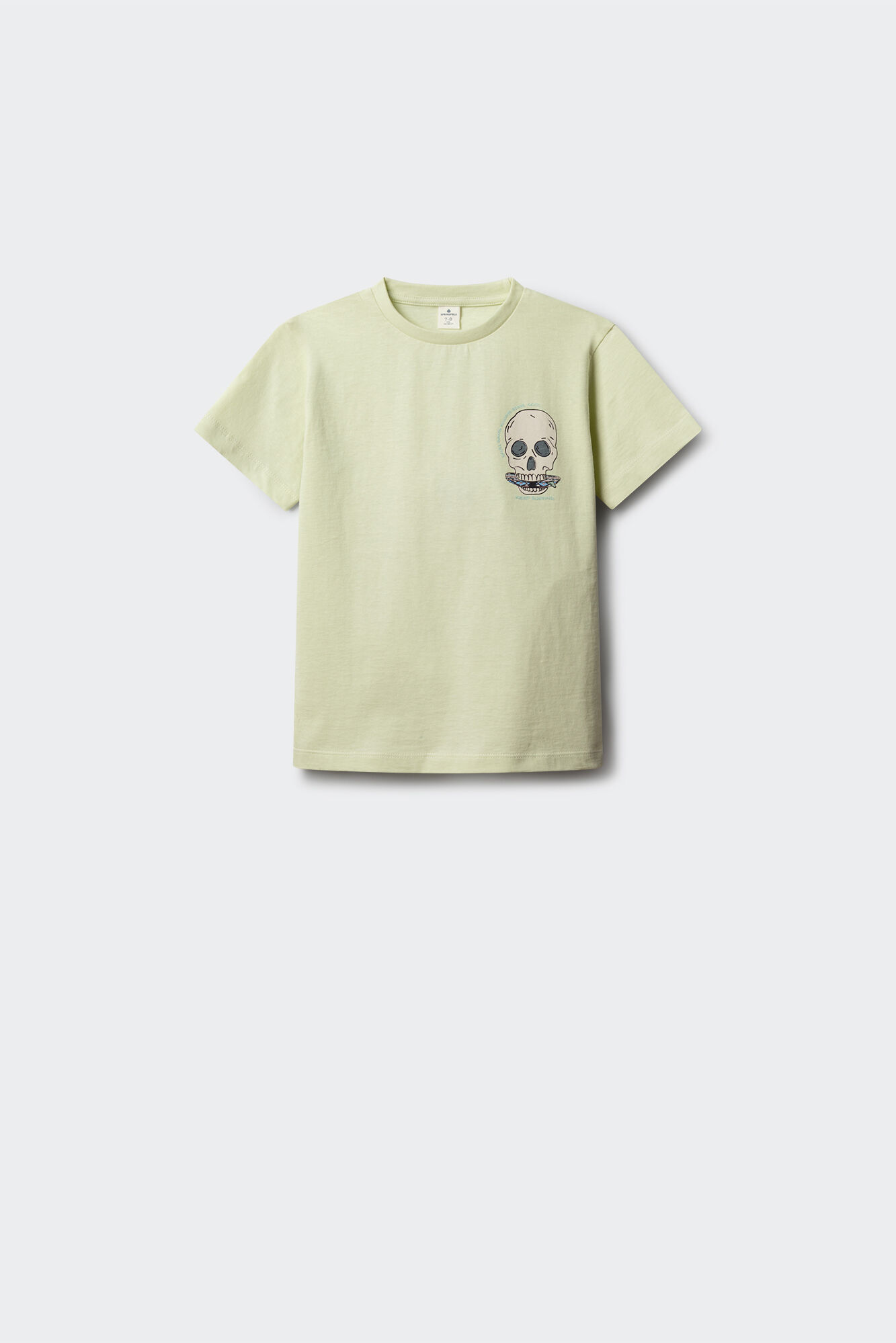 Springfield Kids T-shirt de manga curta com caveira infantil