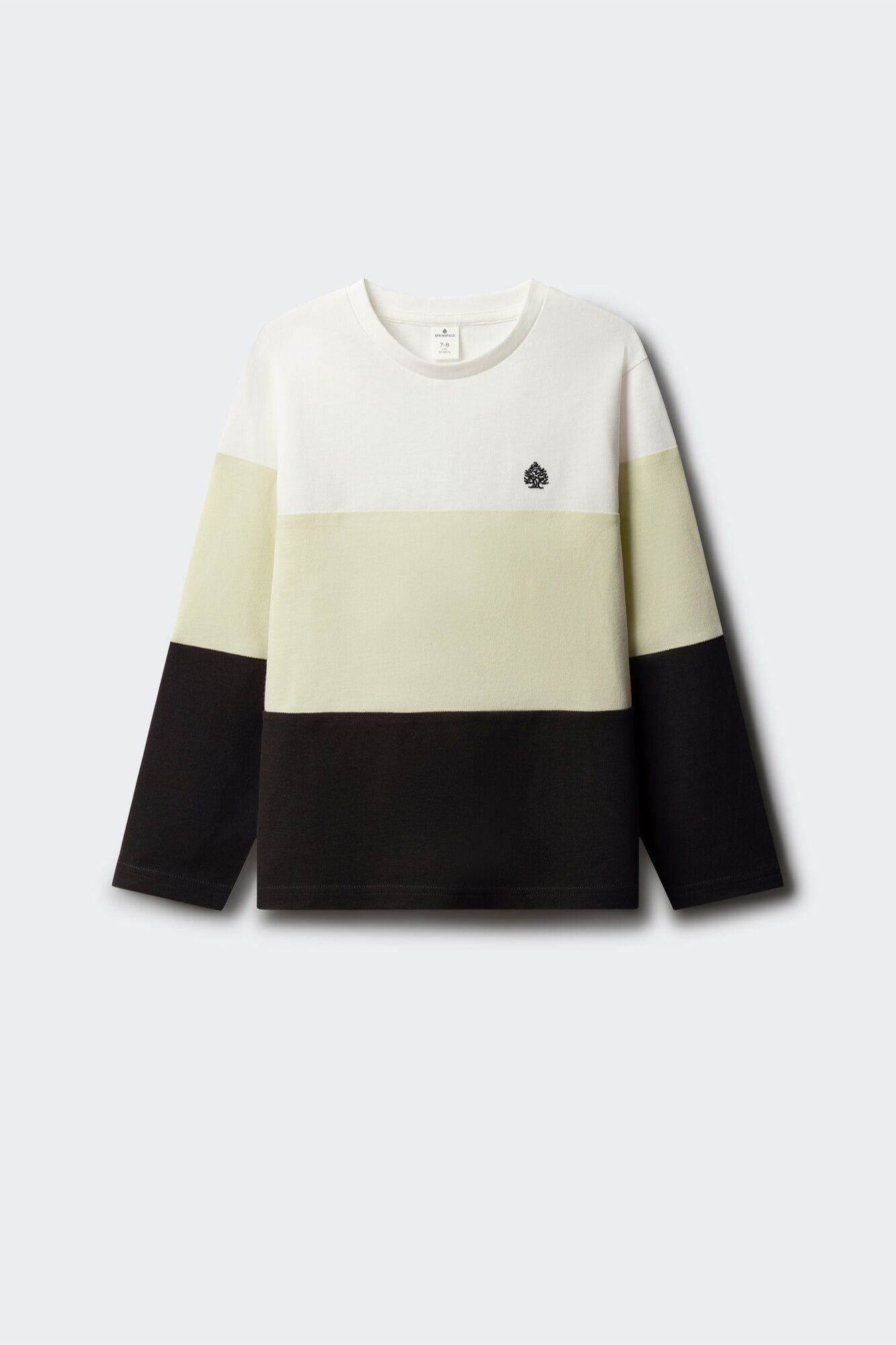 Springfield Kids T-shirt manga comprida b&aacute;sica para menino