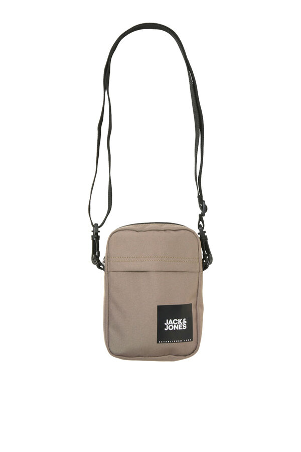 Jack & Jones Bolsa de ombro masculina cru