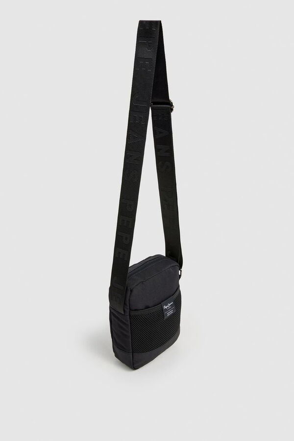 Pepe Jeans Mala a tiracolo ajust&aacute;vel preto