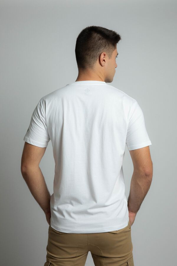 Izas T-shirt de manga curta el&aacute;stica branco