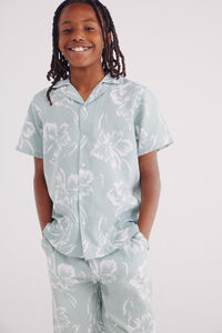 Springfield Kids Camisa havaiana para meninos