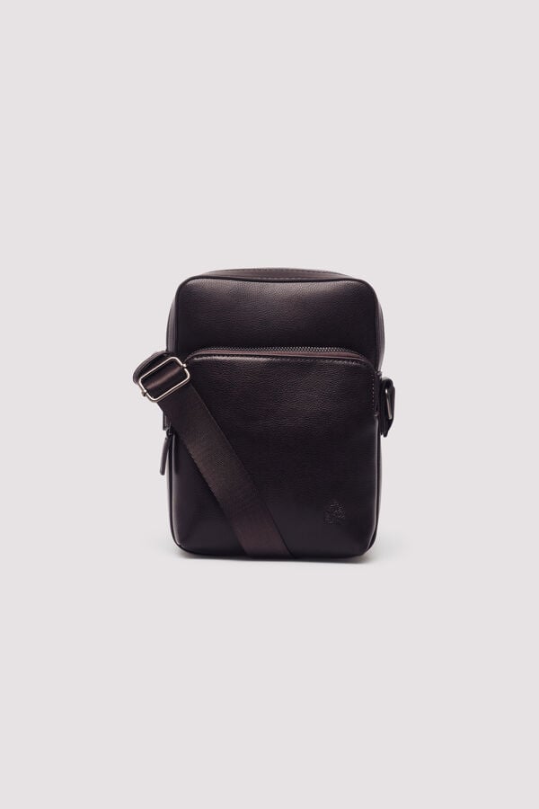 Springfield Bolsa marrom m&eacute;dia castanho