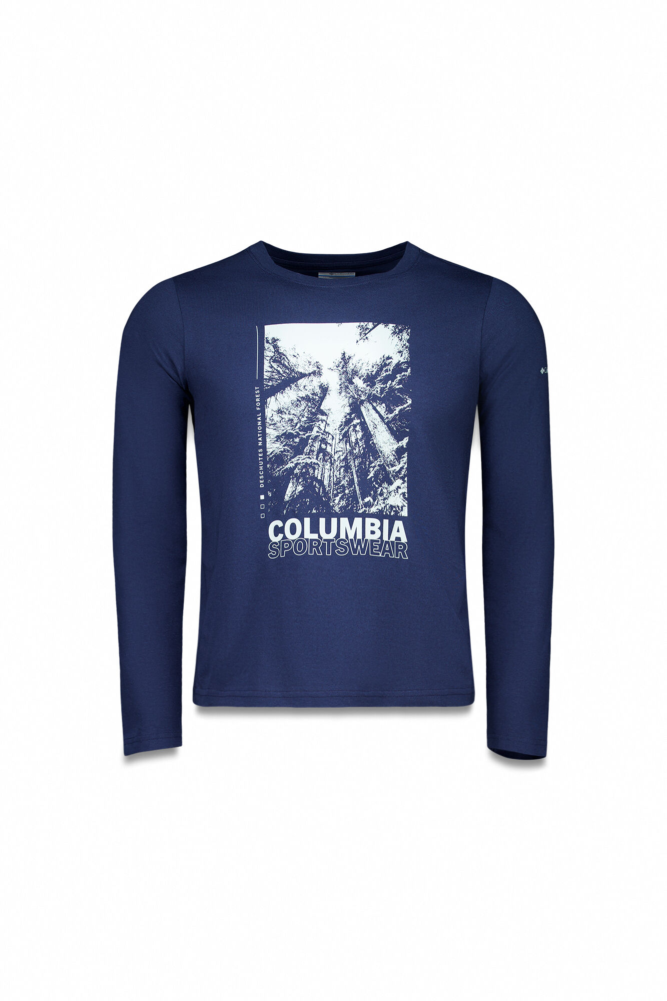 Columbia Camiseta Columbia Feminina Rolling Bend&trade; estampado manga comprida