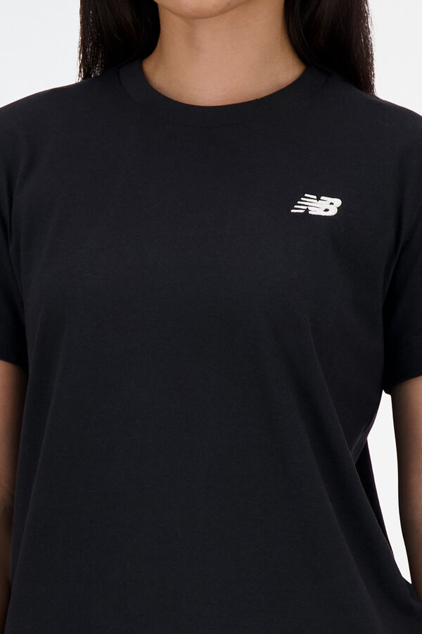 New Balance T-shirt desportiva b&aacute;sica preto