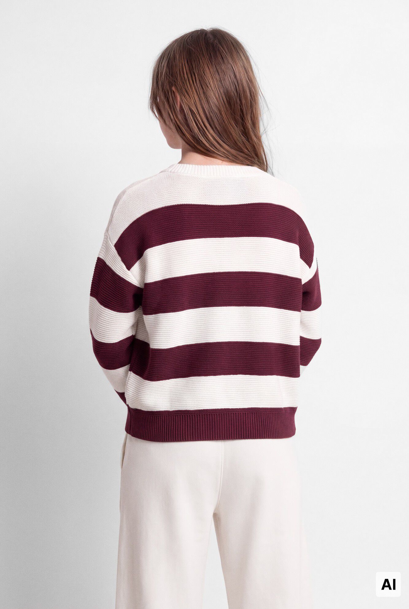 Springfield Kids Camisola &agrave;s riscas gren&aacute; menina