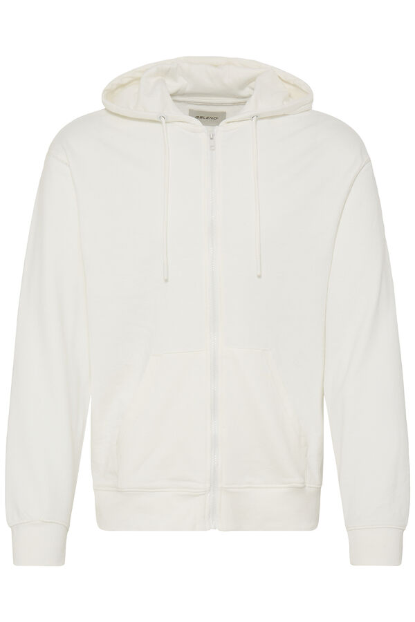 Blend Sweatshirt com capuz branco