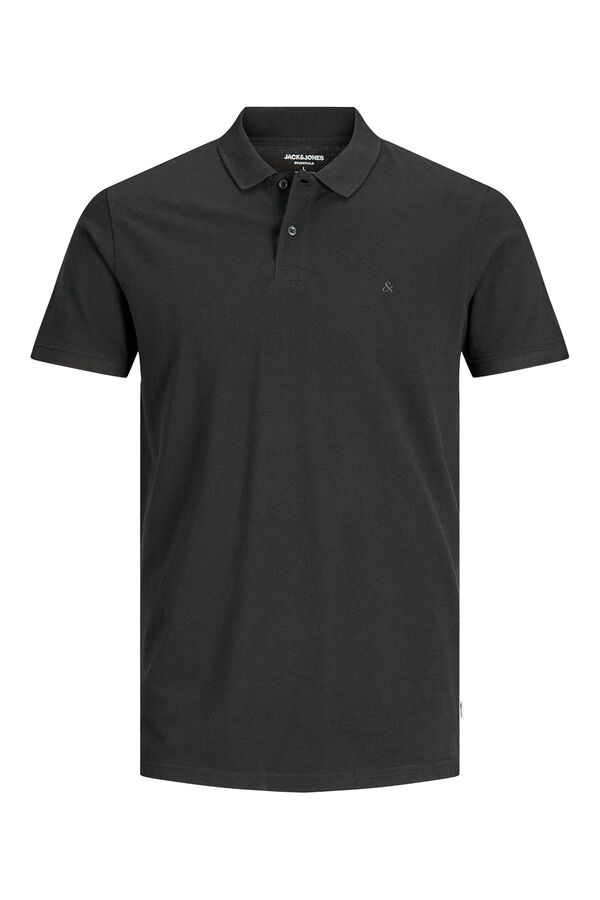 Jack & Jones Polo slim fit liso preto