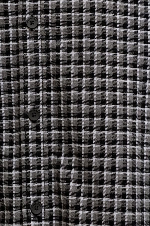 Jack & Jones Camisa aos quadrados preto