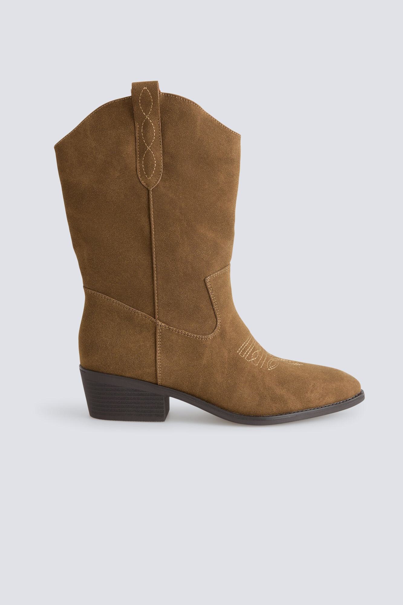 Springfield Botas altas cowboy efeito camur&ccedil;a