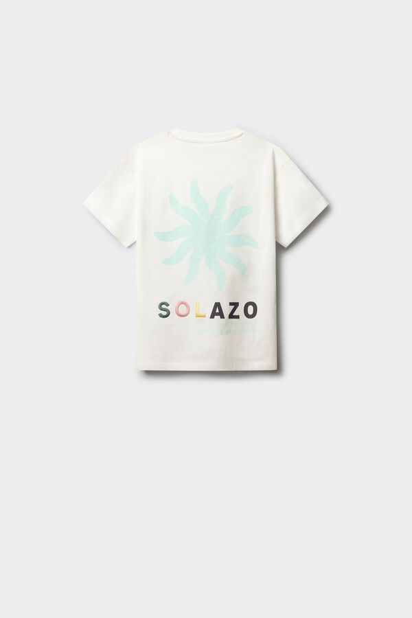 Springfield Kids T-shirt de manga curta solazo crian&ccedil;a bege