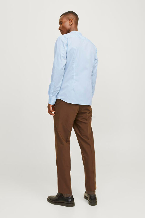 Jack & Jones Camisa gola mao azul