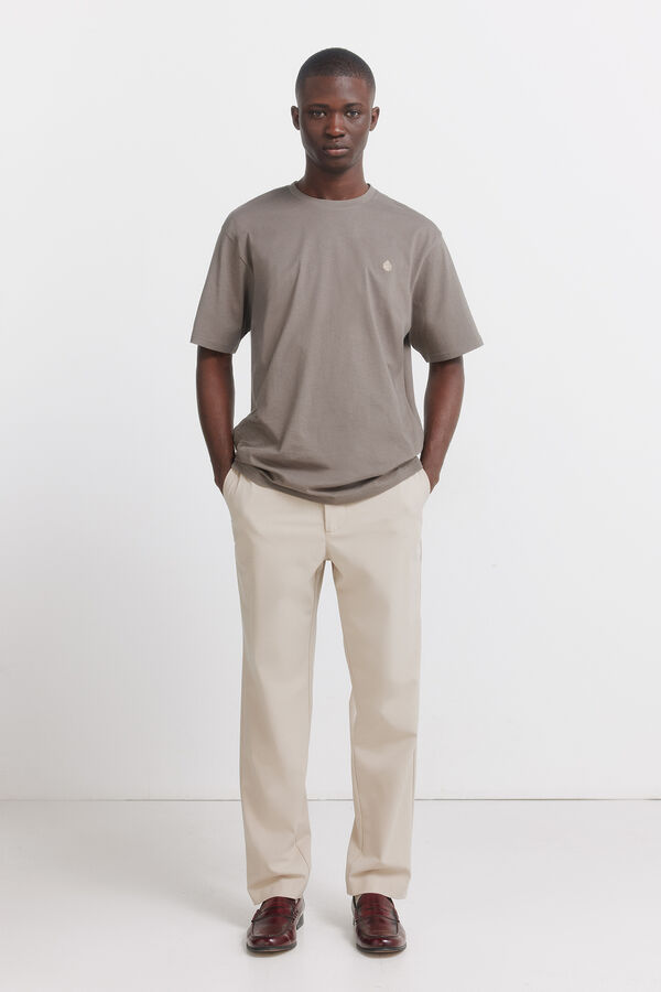 Springfield Springfield logo basic T-shirt castanho