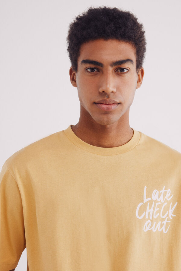 Springfield Botanical patch t-shirt printed