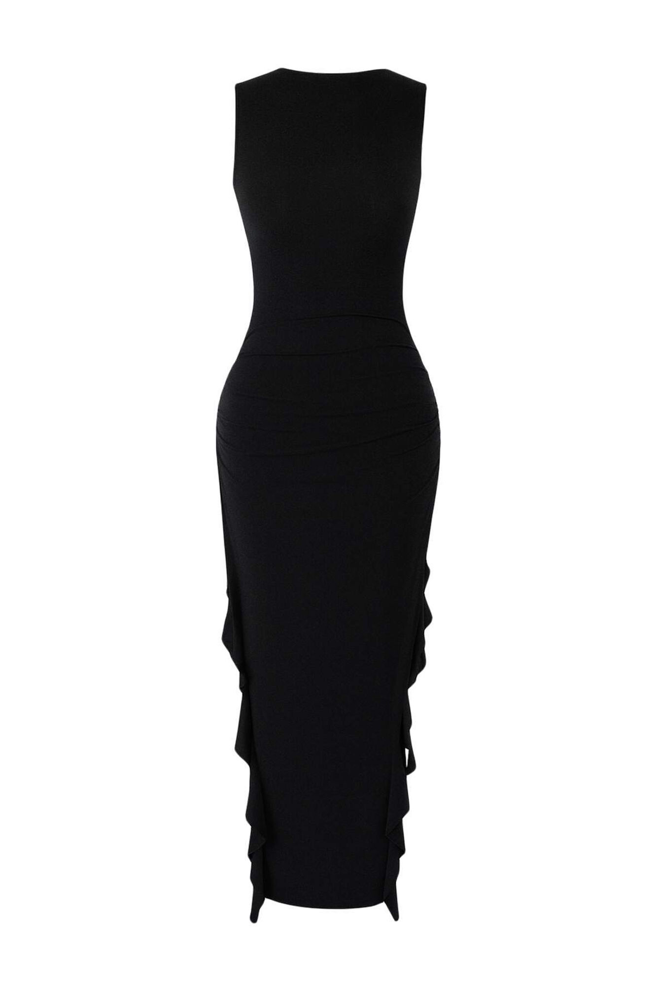 Trendyol Vestido largo abertura