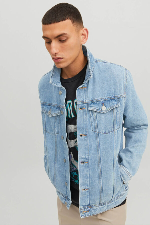Jack & Jones Blusão denim  azul