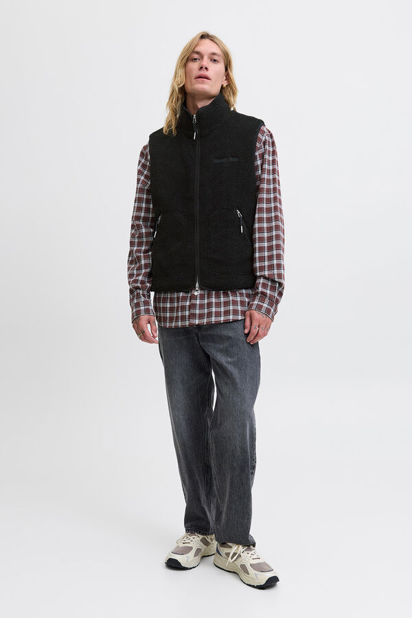 Jack & Jones Polar de colete preto