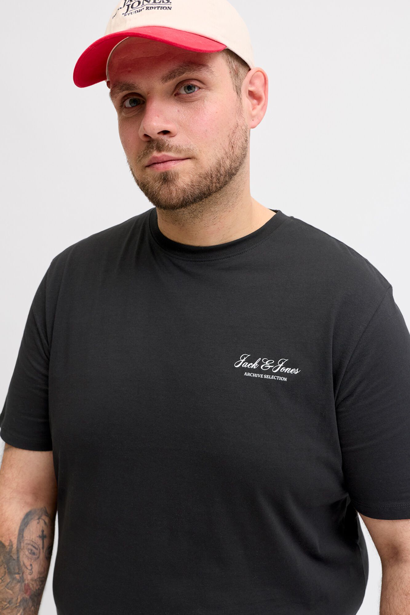 Jack & Jones PLUS T-shirt de manga curta com logo