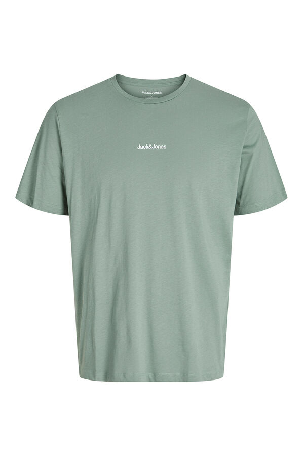 Jack & Jones T-shirt back print verde