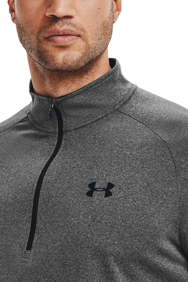 Under Armour Camiseta masculina de manga comprida cinzento