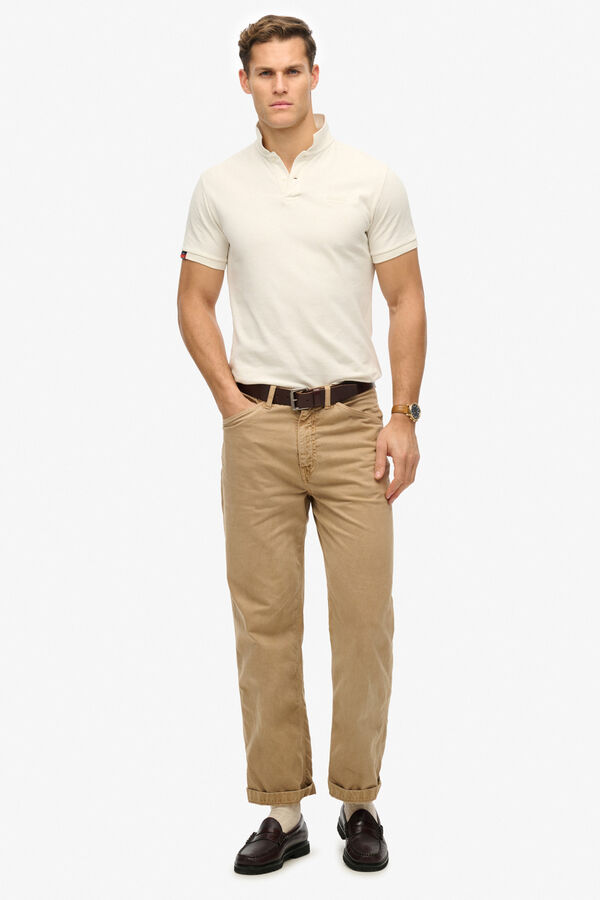 Superdry Vint Destroy Polo bege