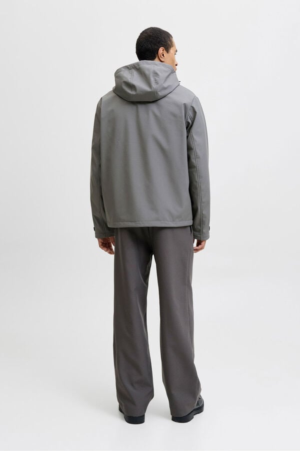 Jack & Jones Casaco impermeável casual cinzento