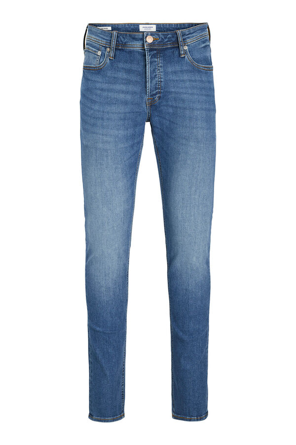 Jack & Jones PLUS Jeans corte recto cinco bolsillos azul