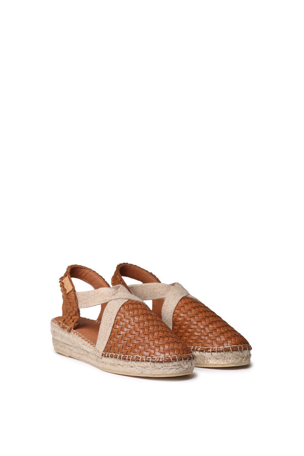 Toni Pons Alpercata fechada em pele com cunha vison