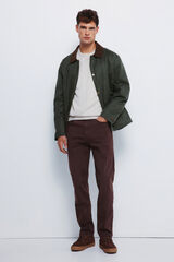 Springfield Calça slim fit com 5 calça cru