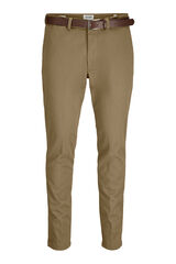 Jack & Jones Calças slim fit cru