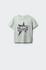 Springfield Kids T-shirt de manga curta summer tour menina verde