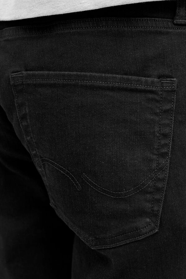 Jack & Jones Jeans regular cinco bolsos preto