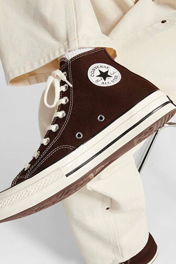 Converse T&eacute;nis Chuck 70 High castanho