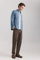 Springfield Cal&ccedil;as chino de bombazina lavada comfort cru