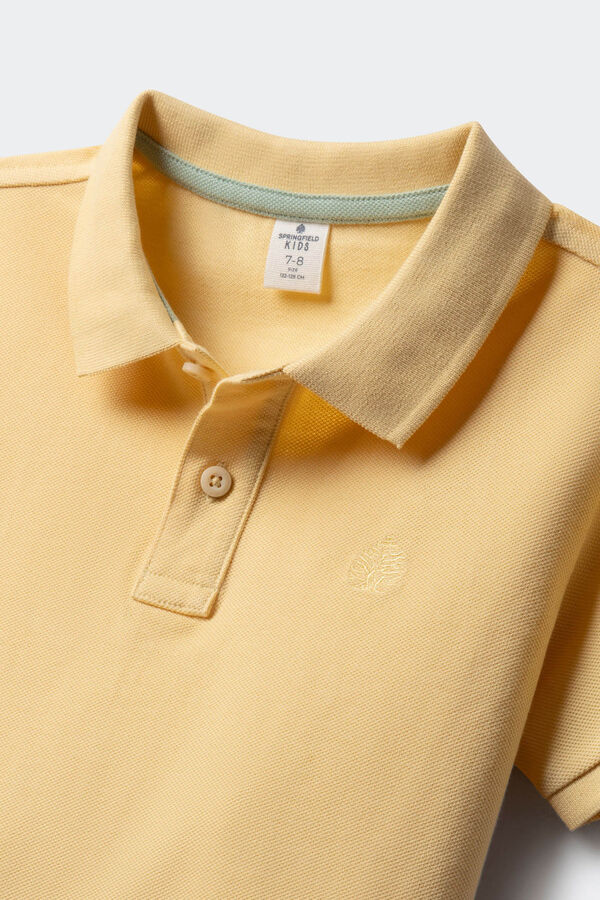 Springfield Kids Polo básico menino estampado