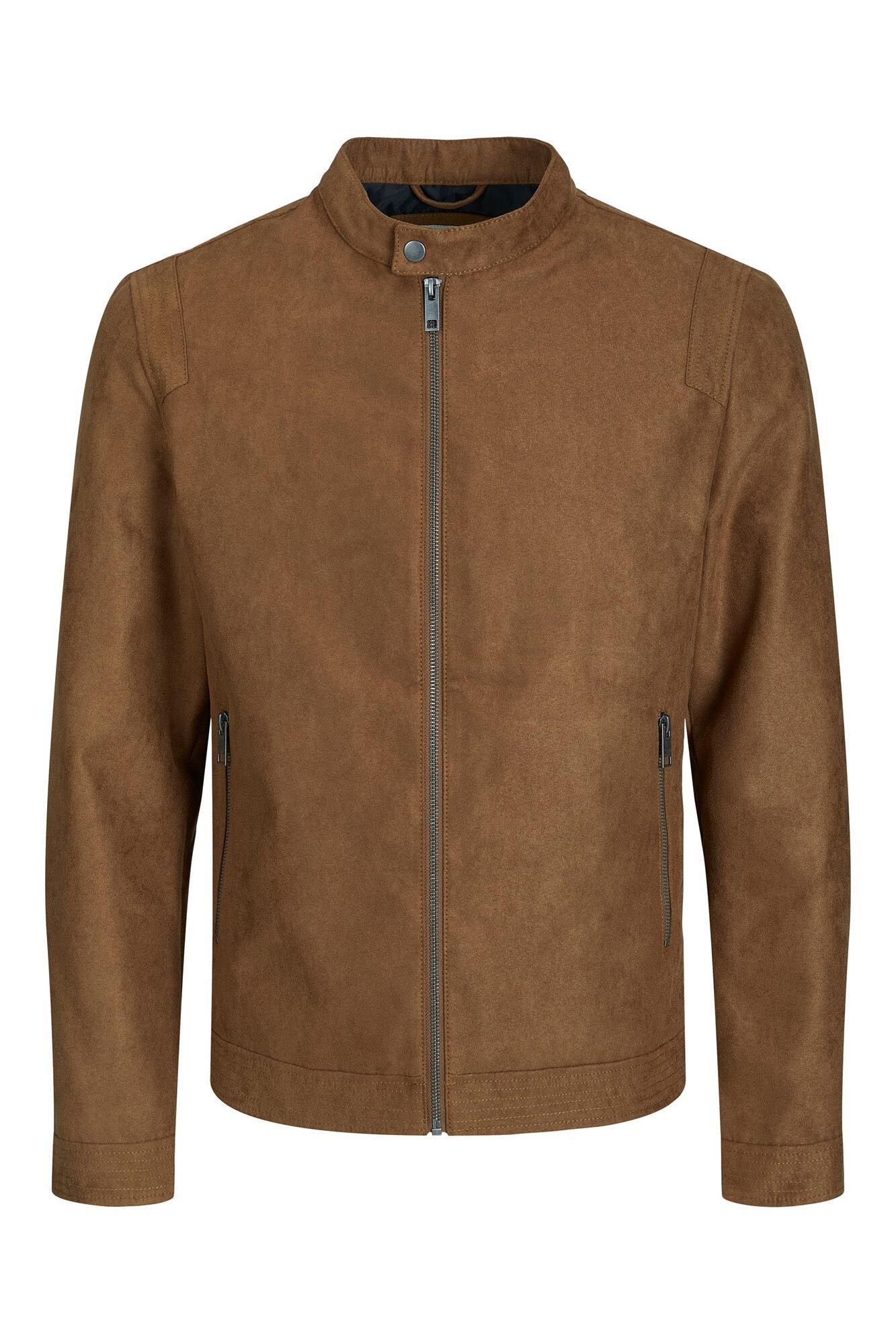 Jack & Jones PLUS Casaco biker efeito pele PLUS