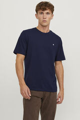 Jack & Jones Standard fit plain t-shirt blue
