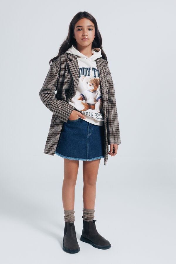 Springfield Kids Saia denim menina azul