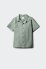 Springfield Kids Camisa de manga curta leve para menino verde